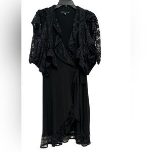 Tiana B. 2 pc Black lace dress sz Medium